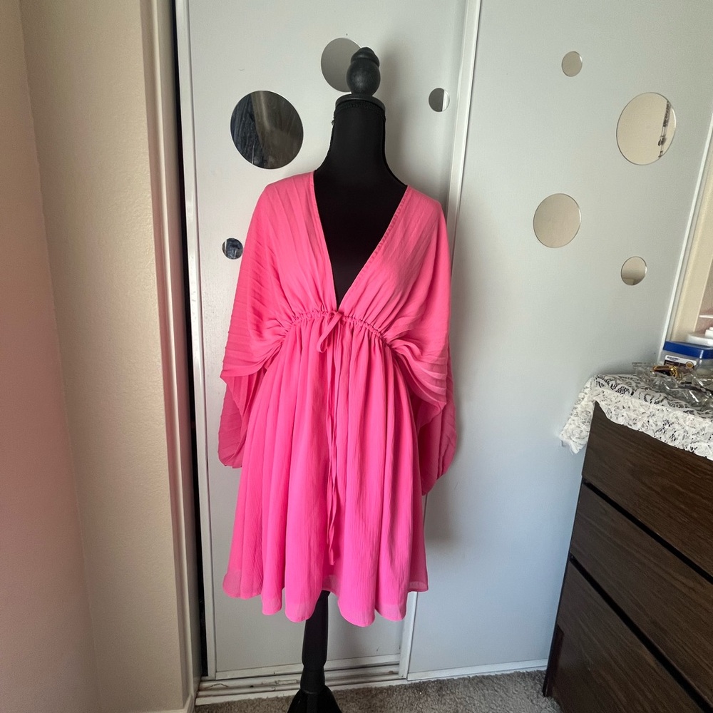Promesa Pink Midi Dress